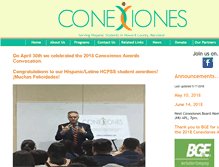 Tablet Screenshot of conexioneshc.org